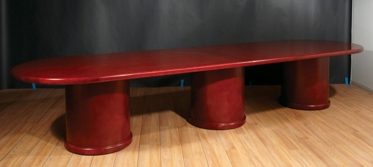 Sonoma Conference Table 168”X48”X30” - Dark Cherry - OSP Furniture - Commercial