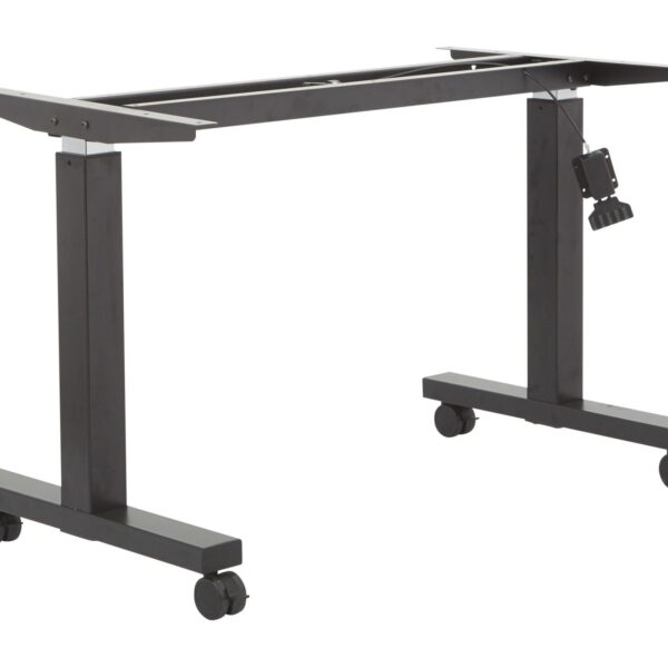 4' Frame for Height Adjustable Table Base - Black - OSP Furniture - Professional - Commercial