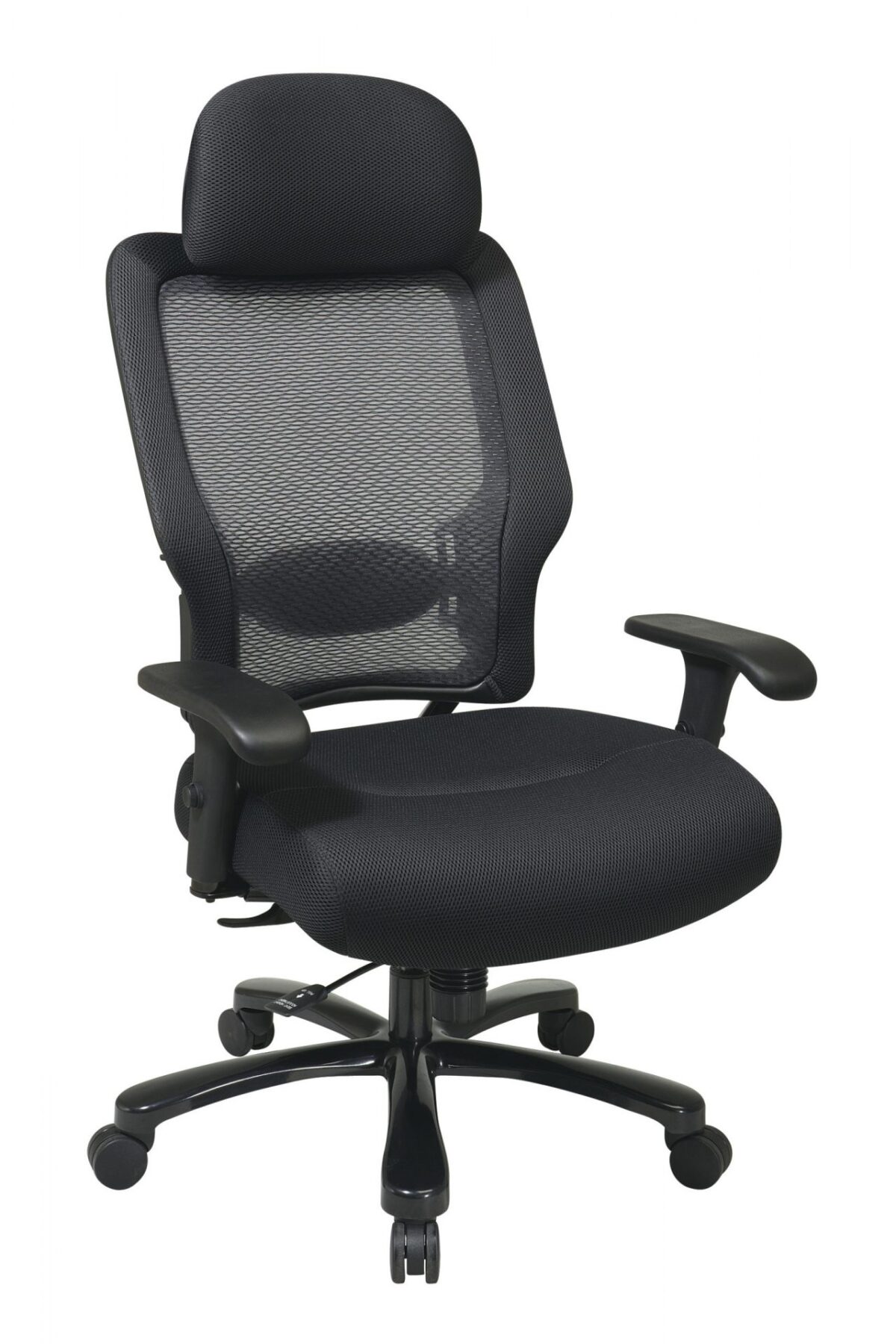 Big and Tall Professional Chair - Black - SPACE SEATING - Contemporary - Commercial