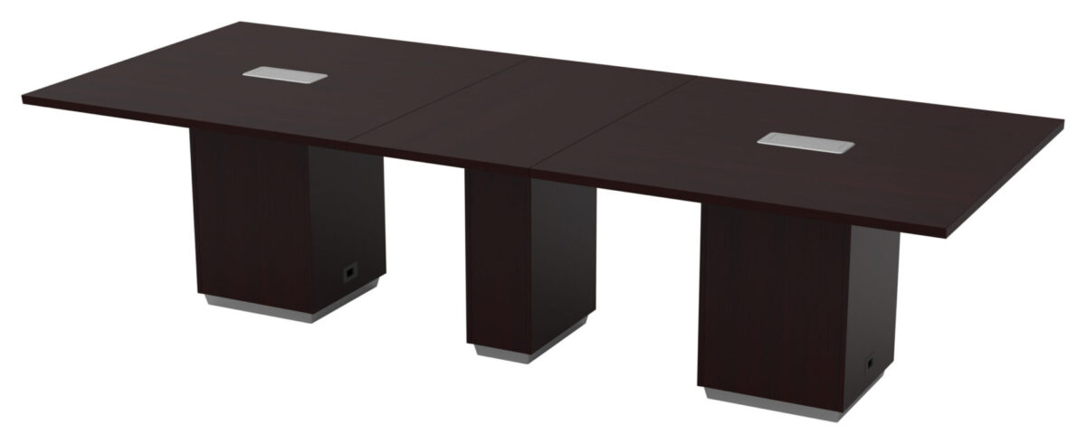 Tuxedo Rectangular Table 120x48x30H - Dark Roast - OSP Furniture - Commercial