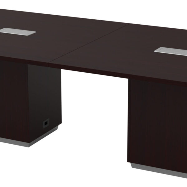 Tuxedo Rectangular Table 96x48x30H - Dark Roast - OSP Furniture - Commercial