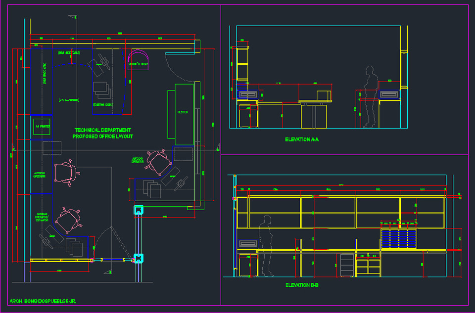 Office CAD Design - Swedlows
