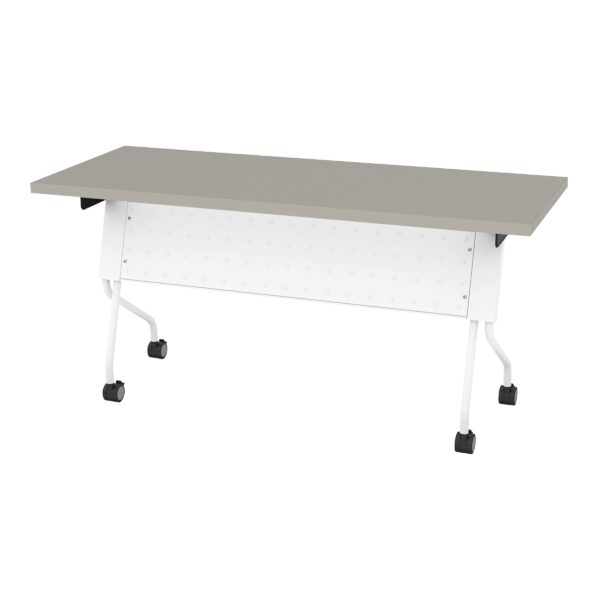 5' White Frame With Grey Top - White - Commercial