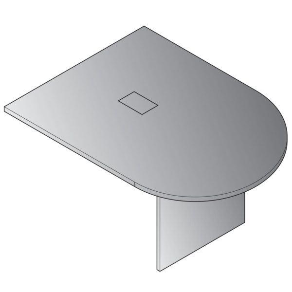 Expandable 60"X48" Bullet Top Component - Cherry - Commercial