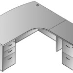 Napa Right L Shape W/Curved Corner 71"X83"