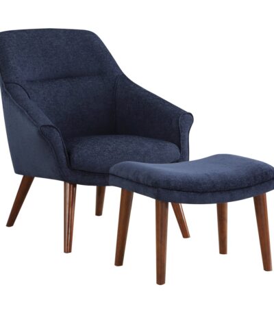 Waneta Chair and Ottoman