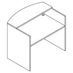 Napa 48" Reception Desk Shell
