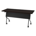 5' Black Frame With Espresso Top