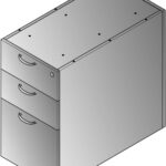 Napa 30"D Desk Pedestal