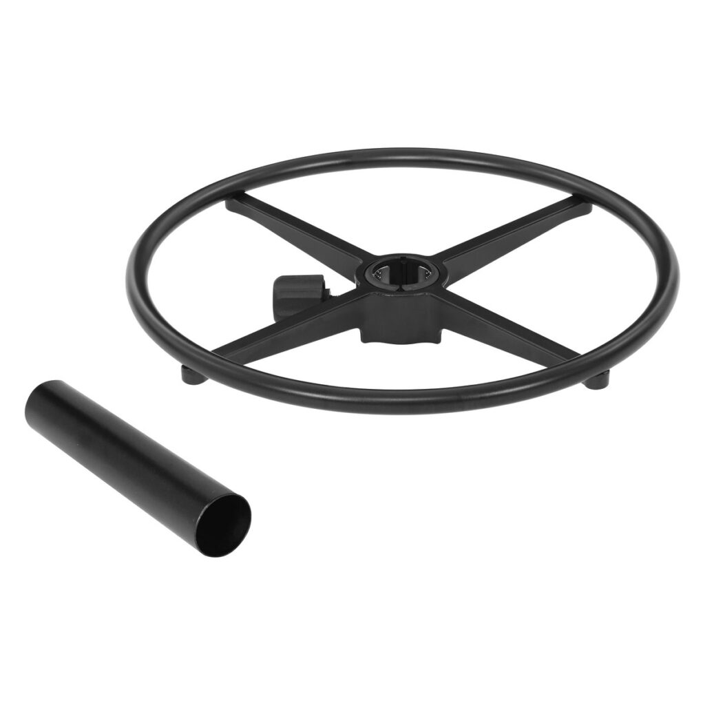 Chrome Metal Footring Stool Kit