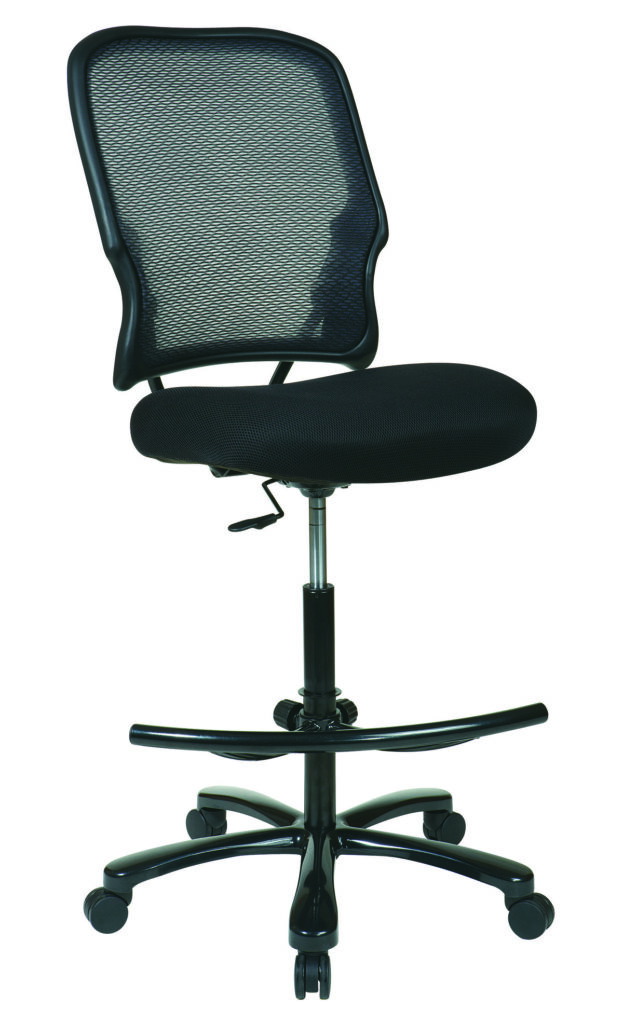 Big Man's AirGrid® Drafting Chair