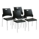 Straight Leg Stack Chair - STC Series - STC8300C4-3