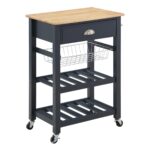 Hampton Kitchen Cart Blue
