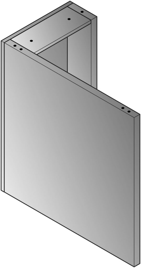 Napa 30"D False Pedestal