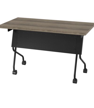 4' Black Frame With Urban Walnut Top